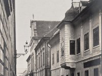 Gornji grad, Kapucinska ulica (današnja Matoševa), oko 1910. godine